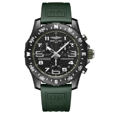 breitling green strap